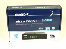 DVB-T2 prijma Edision PICCO  T265+  HEVC H.265  Full HD   DVB-T2/C