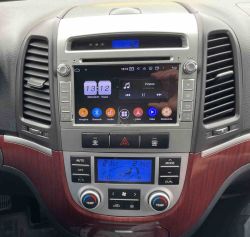 Multimedilne rdio Hyundai Santa Fe GPS   Android 11 - 4 / 64 Gb