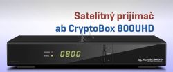 Satelitn prijma AB  CryptoBox 800UHD - 4K