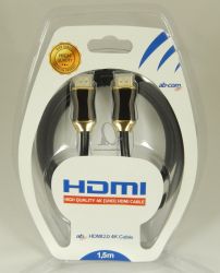 HDMI  kbel  4K,UHD 1,5m  verzia 2.0