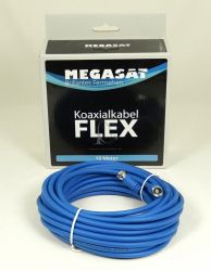 Flexibiln koaxialn kbel MEGASAT FLEXI 10m