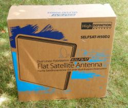 Selfsat H50D2 ploch satelitn parabola Twin LNB