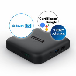 TESLA MediaBox  XA400 multimedilny  4K prehrva s Android TV