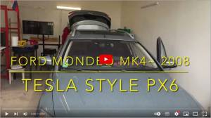 Ford Mondeo MK4 Tesla Style removal radio