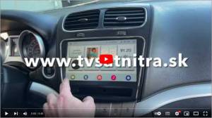 Removal radio Fiat Freemont - Dodge Journey 2011-2019 Android system