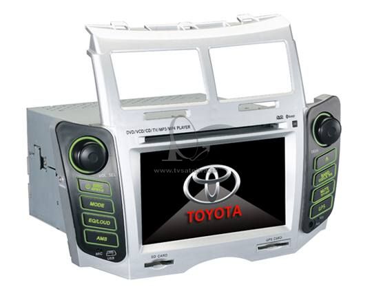 Multimediálne rádio TOYOTA YARIS - GPS+DVD ( 2007-2010 )
