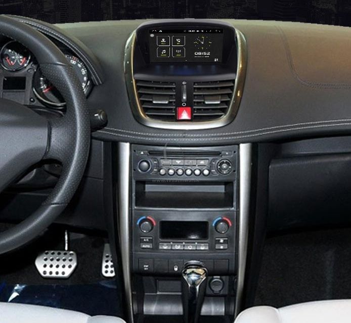 Android rádio Peugeot 207 207CC Andorid 9