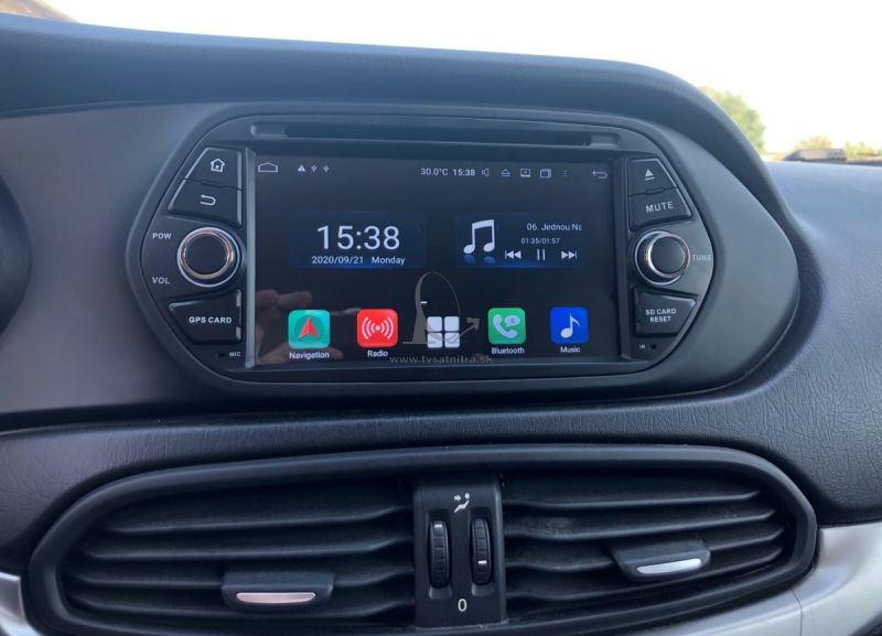 Multimedialne radio Fiat Tipo 20152018 Andorid 10 Octo