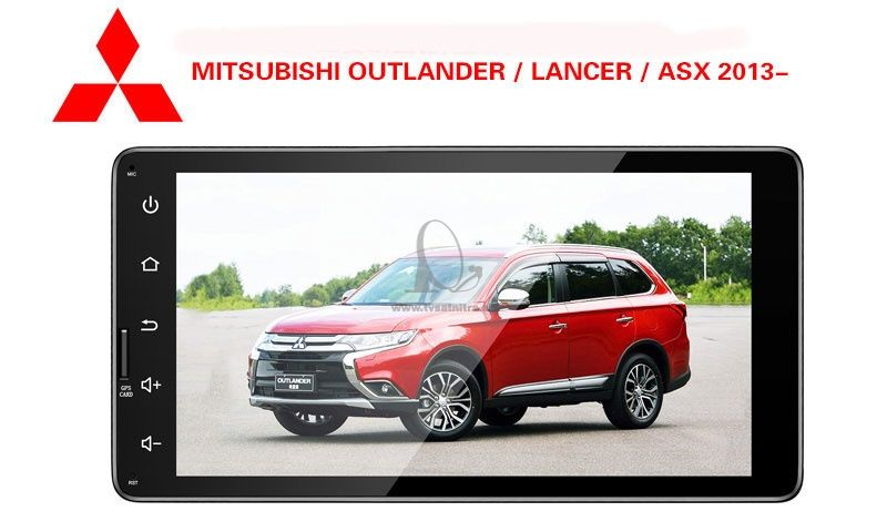 Multimediálne rádio Mitsubishi Outlander - ASX- Lancer - L200 - Android 9