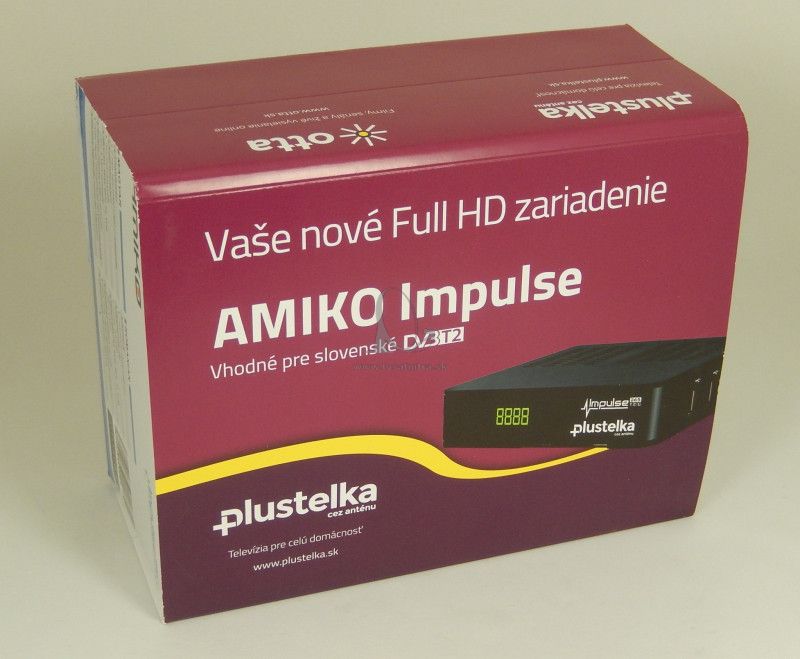 Plustelka Amiko Impulse H.265 T/T2/C