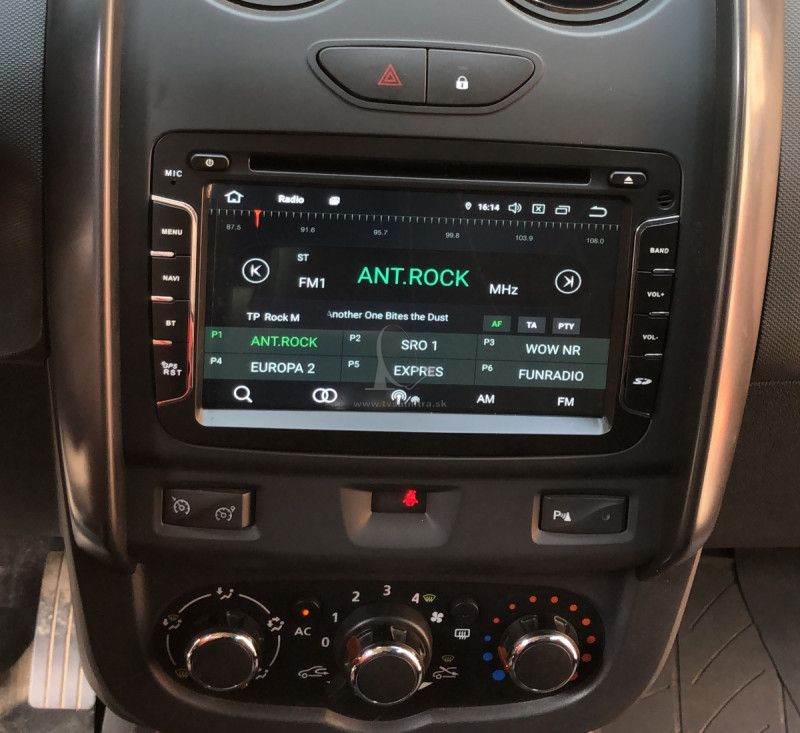 Multimediálne rádio Dacia Duster Dacia Logan Dacia