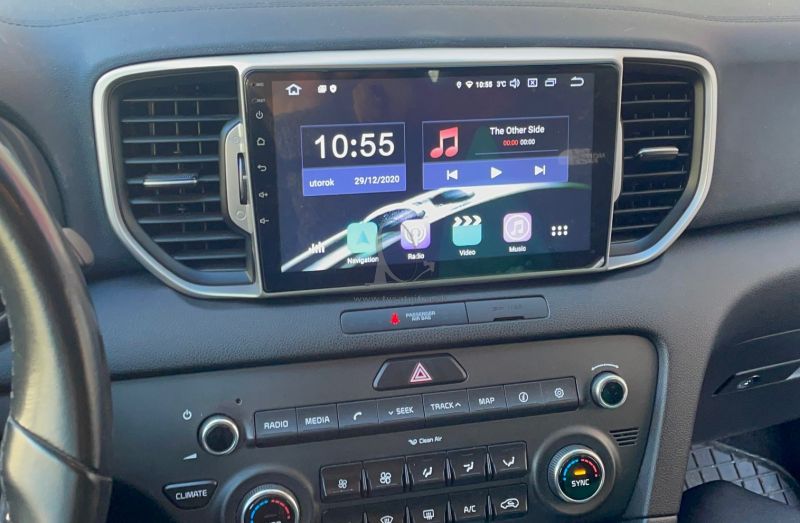 Multimediálne rádio Kia Sportage 20162018 Android 10 multimedialne