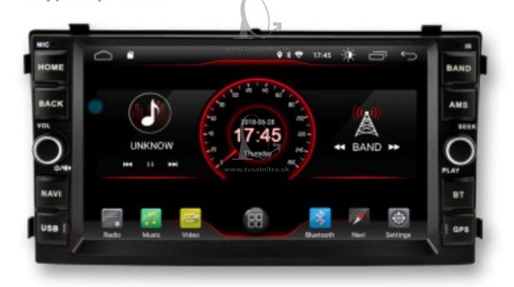 Android rádio Kia Ceed 2007-2010 GPS - Android 13 Android Kia Ceed 4 / 32 GB