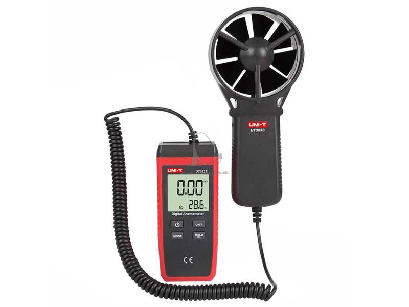Anemometr UNIT UT363S Meranie neelektrických veličín TV SAT NITRA
