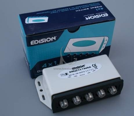 DiSEqC prepínač Edision DiseqC 4x1