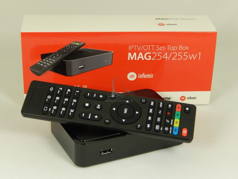 Set top box IPTV STB MAG-254 W1  1080P