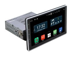 1-DIN android autoradio s 10" QLED LCD  s GPS - Android 12