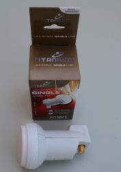 LNB konvertor Smart singel Titanium 0,1dB