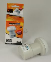 LNB konvertor Megasat High Gain Single LNB 0.1dB 70dB