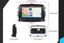  Android rdio FIAT 500L 