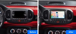  Android rdio FIAT 500L 