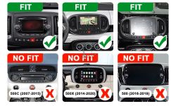  Android rdio FIAT 500L 