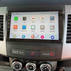 Android rdio Mitsubishi Outlander CarPlay