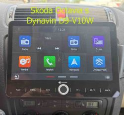 Skoda octavia -Radio Dynavin D9-V10W