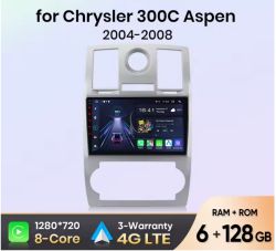 Android r�dio Chrysler 300 C  2004-2008 CarPlay