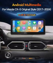 Android radio Mazda CX -5 s 12,3 bez CD mechaniky