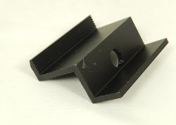 FVE krajný úchyt  pre fotovoltické panely - 35mm čierna
