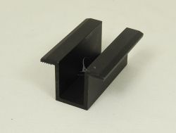 FVE univerzálny úchyt stredový pre fotovoltické panely -  čierna -50mm
