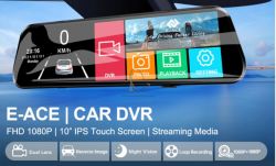 LCD zrkadlo E-ACE 10 " s kamerou a dotykovm displejom 1080p