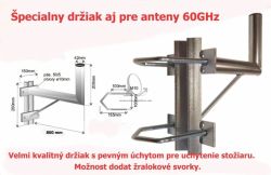 Konzola stoiarova 80 cm Profi s dvojitm chytom aj na 60GHz