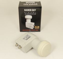 LNB konvertor Silver Sky Twin  4K