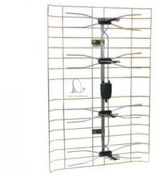 DVB-T2 antna   Solight CX-4 TV -  35dBi  -  zosilova+ zdroj