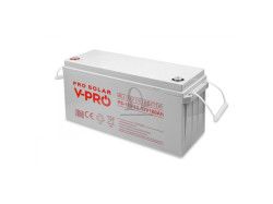 Batria 12V 160Ah V-PRO SOLAR DEEP CYCLE