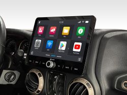 Android rdio pre Jeep Wrangler JK s 10,1-palcovou dotykovou obrazovkou D9-JP Plus