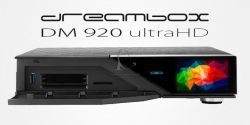 Dreambox 920 UHD 4K  1x DVB-S2X-MS FBC Twin tuner  - 8GB