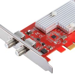 TBS-6004 je DVB-C Quad QAM Modulator PCIe karta