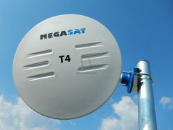 DVB-T2  antena MEGASAT -T4  na 12V caravan