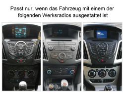 Dynavin autor�dio Ford Focus D9-44 Premium