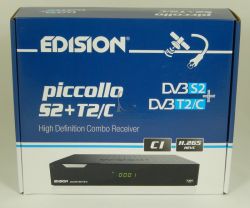 Satelitn prijma Edision PICCOLLO  S2-T2-C HEVC 265