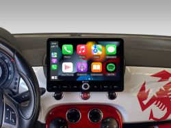 Autordio s Androidom pre Fiat 500 so 4 x 100W zosilovaom triedy D