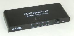 HDMI  rozbočovač aktivny 4x1  -3D-4K