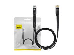 Kbel UTP RJ45/RJ45 Cat5 1,5m BASEUS ploch Black