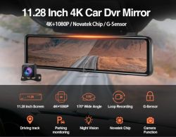 LCD zrkadlo E-ACE 12 " s 4K kamerou a dotykovm displejom