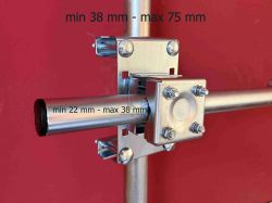Spojka na �elezn� trubky 38 mm do 75 mm