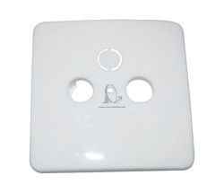 Krytka na ��astn�cke z�suvky Triax AD 23  TV-R- SAT Biela