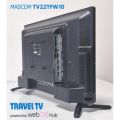 MASCOM TV MC22TFW10, WebOS, DVB-T2/ S2, WIFI, 12V DC Travel TV